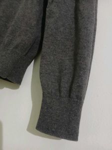 Esprit Men's Dark Grey Crew Neck Sweater