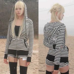 Y2k grunge Zip-Up Hoodie