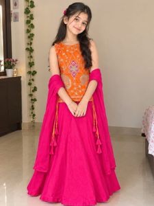 Designer Lehenga Choli Set for Girls