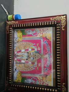 Framed Krishna Religious Art