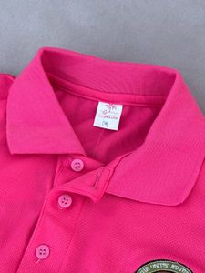 Men's Bright Pink Polo Shirt