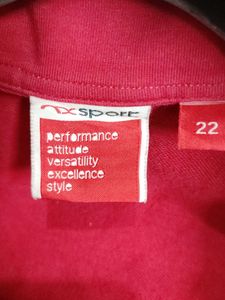 Red Zip-Up Hoodie