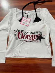 Padded full sleeves Top