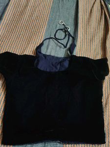 Designer Embroidered Velvet Blouse