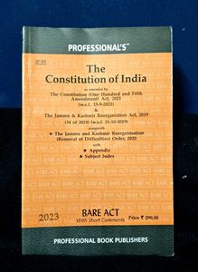 Constitution of India (#BareAct 2023 Edition)