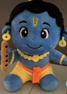 Mantra Chanting Krishna Plush Toy