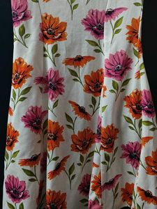 Chic Floral Print A-Line Dress