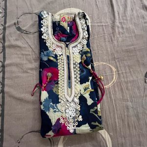 Elegant Floral Kurta