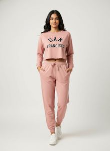 ZUDIO - Pink San Francisco Co-ord Set-  XL