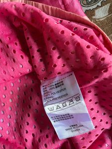 Adidas Pink Stripe Hooded Jacket