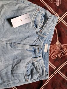 Blue Pant With Simple Cute Style