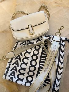 Chic Cream Chain Shoulder Bag