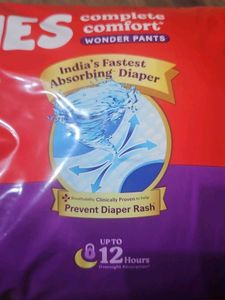Huggies Wonder Pants Diapers - XL- 34 pieces