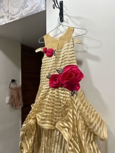Beautiful Gold Ethnic Gown
