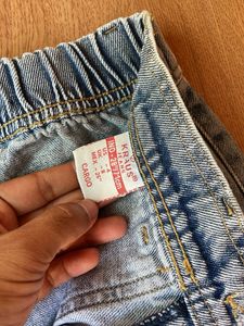 Light Wash Cargo Jeans