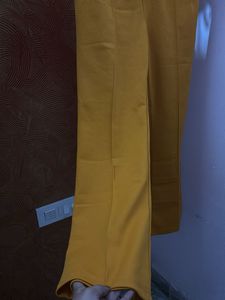 Mustard Yellow Flare Pants