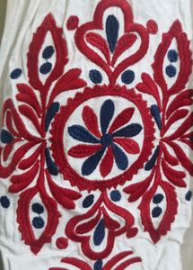Boho Embroidered Tunic Dress