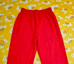 Red Palazzo Pants