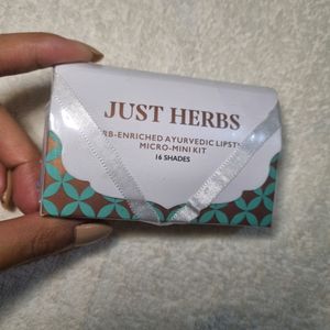 Just Herbs 16 Mini Lipsticks