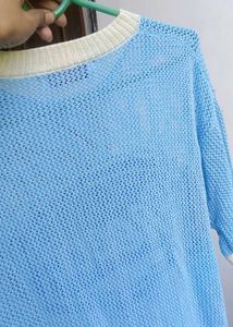 Light Blue Knit top