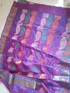 Beautiful Purple Saree