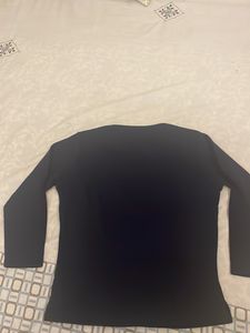 Ladies Top, T Shirt, Size Small, Dark Blue