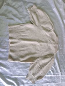 Puff Sleeve Knit Sweater