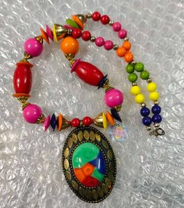 Bohemian Beaded Necklace Set of 2💝