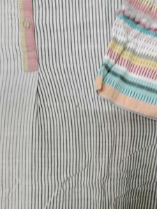 Striped Cotton Kurti