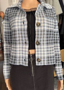 Cute Plaid Jacket