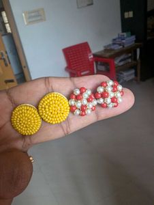 Handmade Beaded Earrings