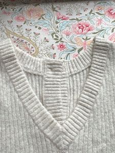 Cozy Knit V-Neck Sweater Vest
