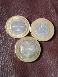 10 Rs Bi-metalic Coin 🪙 Combo