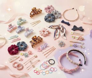 Gift Hamper Mystery Hair Accessory Box - 10 Pieces
