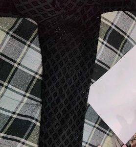 Sheer Black Long Sleeve Top