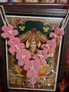 Decorative Garland with Lakshmi Image