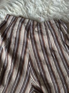 Striped Wide-Leg Pants