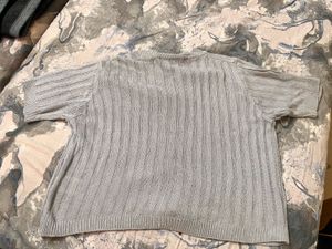 Light Grey Knit Cardigan