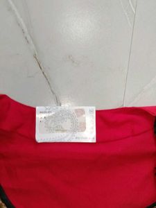 Vibrant Striped Anarkali Gown with dupatta and pan