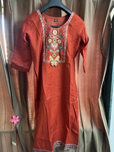 Beautiful Orange kurti
