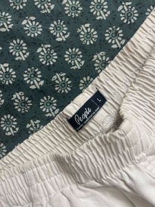 Women's Beige Cargo Pants