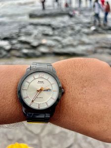 HMT Metal Band Quartz Watch