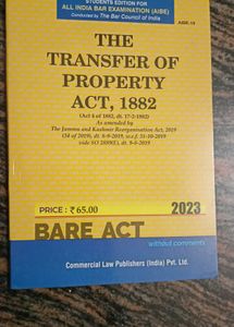 Commercials Law Publishers Set Of 9 Bare Acts.