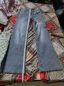 low waist Y2K  grey denim