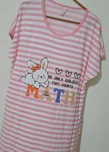 Cute Bunny Math Nightgown