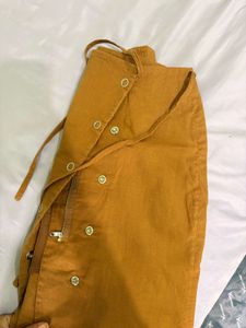 Stylish Button-Up Wrap Skirt
