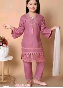 Embroidery Work Kurta Set