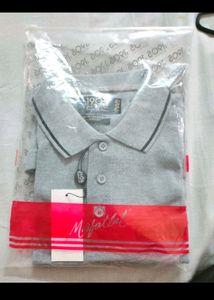 Classic Grey Polo Shirt