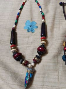 Boho Multi-Color Beaded Necklace