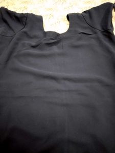 Navy Blue Embroidered Salwar Suit with Matching Du